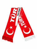 Türkiye vs USA 2026 Woven Fan Scarf