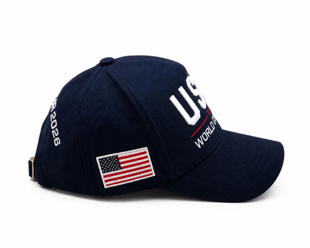USA World Cup 2026 Hat – Adjustable Baseball Cap | StadiumMerchUSA