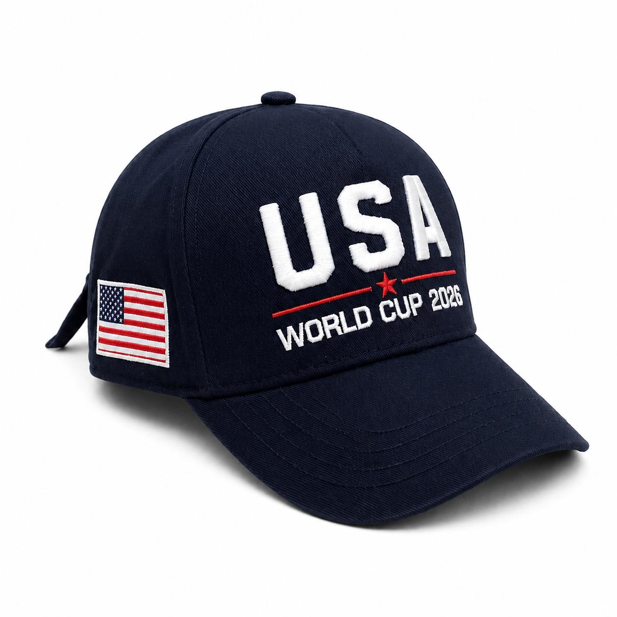USA World Cup 2026 Hat – Adjustable Baseball Cap | StadiumMerchUSA